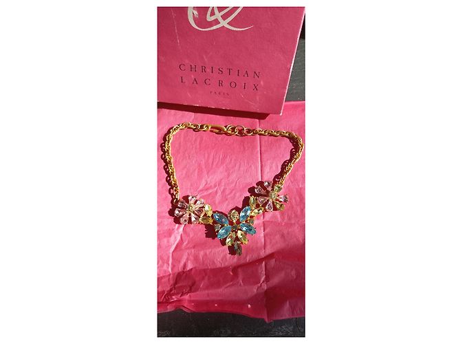 Collana Christian Lacroix Couture Multicolore Metallo - vista 4