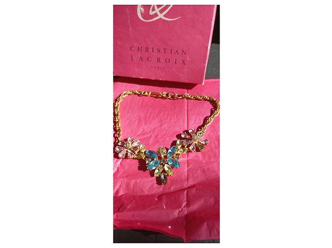Collana Christian Lacroix Couture Multicolore Metallo - vista 2