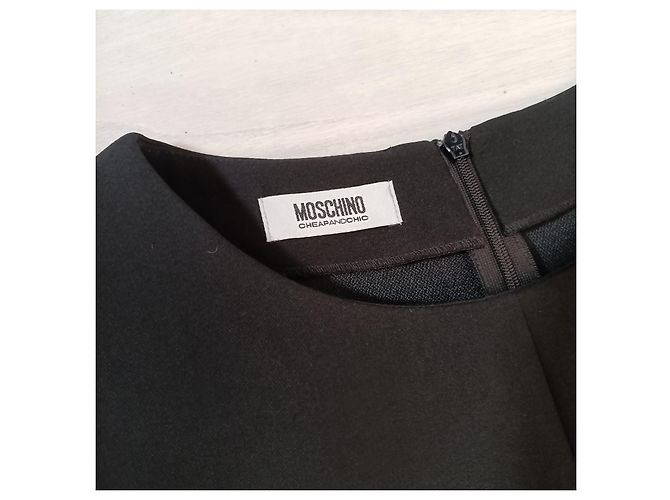 Vestido mini negro Moschino Cheap and Chic - vista 2