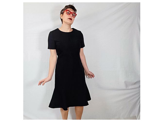 Vestido mini negro Moschino Cheap and Chic - vista 4