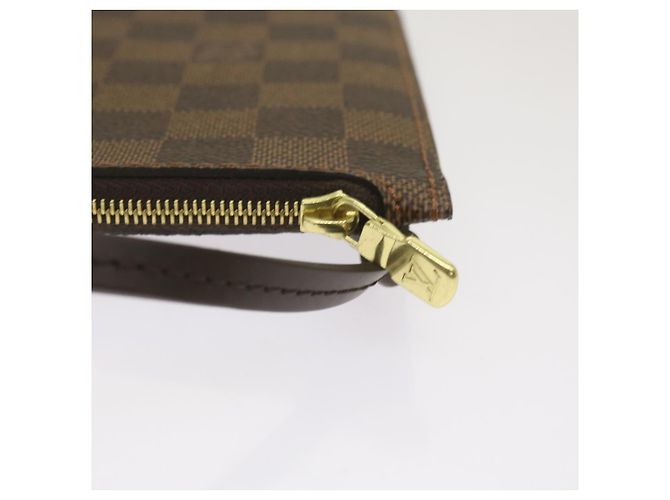 LOUIS VUITTON Damier Ebene Neverfull MM Pouch Accessoire Pouch LV Auth 61988 - vue 10