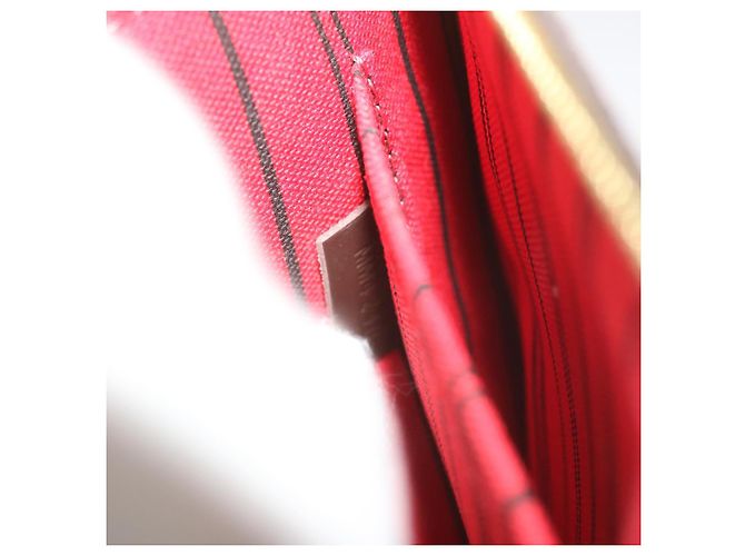 LOUIS VUITTON Damier Ebene Neverfull MM Pouch Accessoire Pouch LV Auth 61988 - vue 12