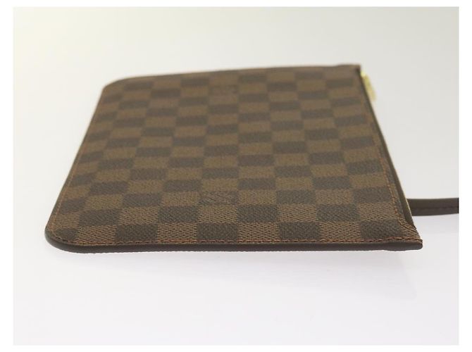 LOUIS VUITTON Damier Ebene Neverfull MM Pouch Accessoire Pouch LV Auth 61988 - vue 3