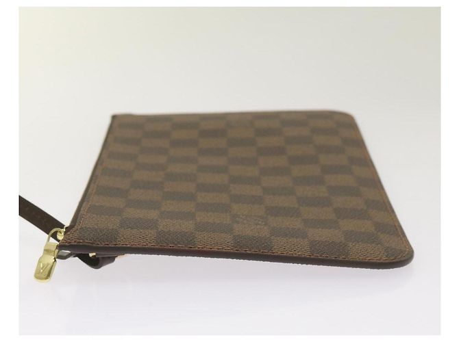 LOUIS VUITTON Damier Ebene Neverfull MM Pouch Accessoire Pouch LV Auth 61988 - vue 4