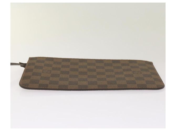 LOUIS VUITTON Damier Ebene Neverfull MM Pouch Accessoire Pouch LV Auth 61988 - vue 5