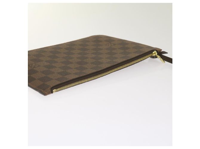 LOUIS VUITTON Damier Ebene Neverfull MM Pouch Accessoire Pouch LV Auth 61988 - vue 6
