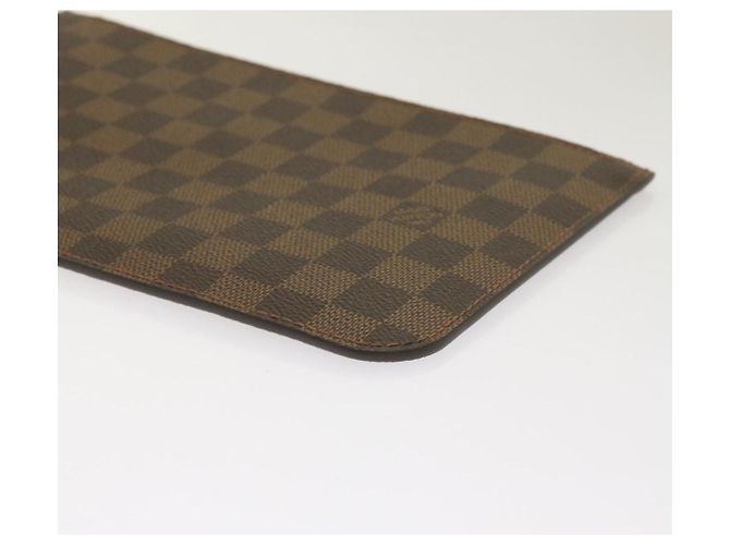 LOUIS VUITTON Damier Ebene Neverfull MM Pouch Accessoire Pouch LV Auth 61988 - vue 9