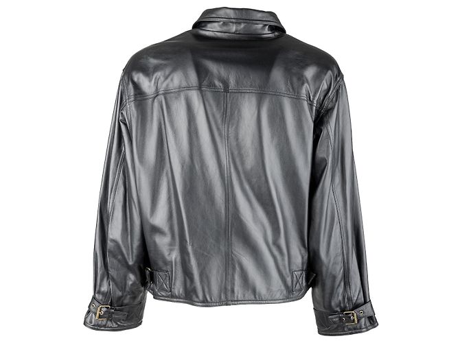 Autre Marque Collection Privée Lederjacke Schwarz - Ansicht 2