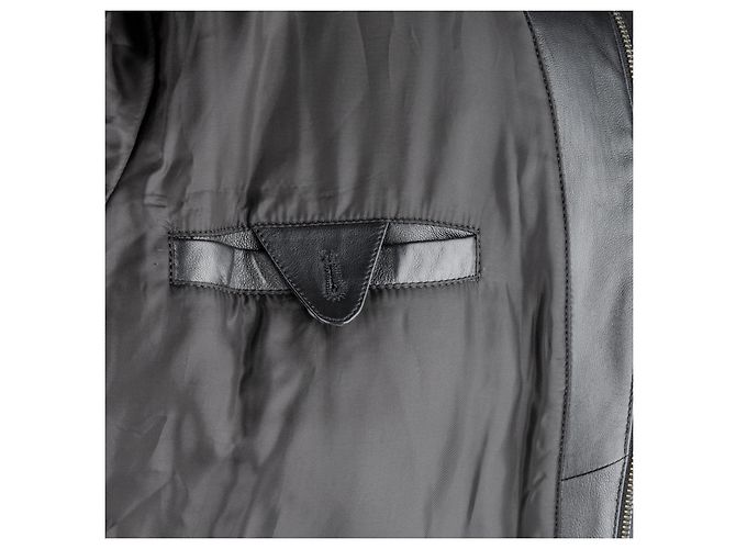 Autre Marque Collection Privée Lederjacke Schwarz - Ansicht 8