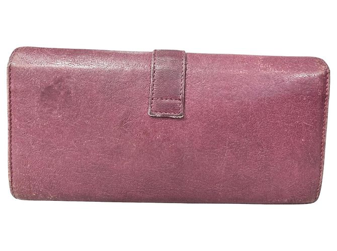 Yves Saint Laurent Brieftasche Lila - Ansicht 12