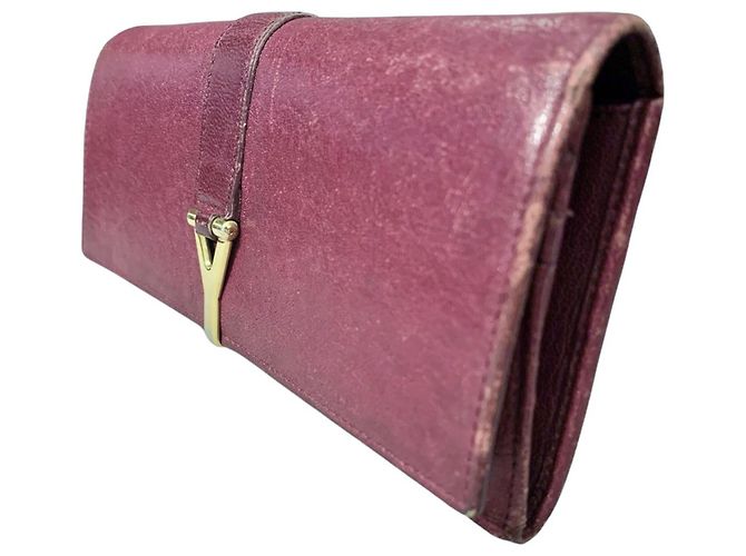Yves Saint Laurent Brieftasche Lila - Ansicht 13