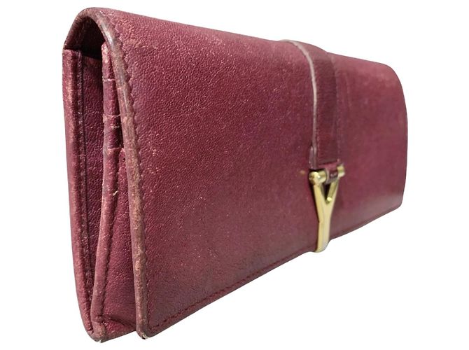 Yves Saint Laurent Brieftasche Lila - Ansicht 3