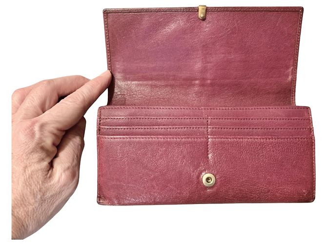 Yves Saint Laurent Brieftasche Lila - Ansicht 5