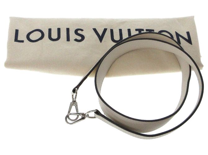 Borsa Louis Vuitton Mahina Babylone PM beige - vista 15