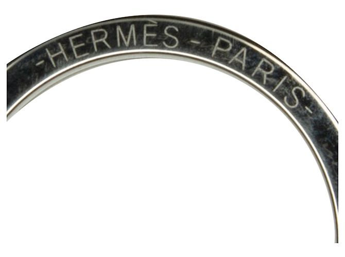 Hermès Brown Hermes Carmen Key Ring - view 6