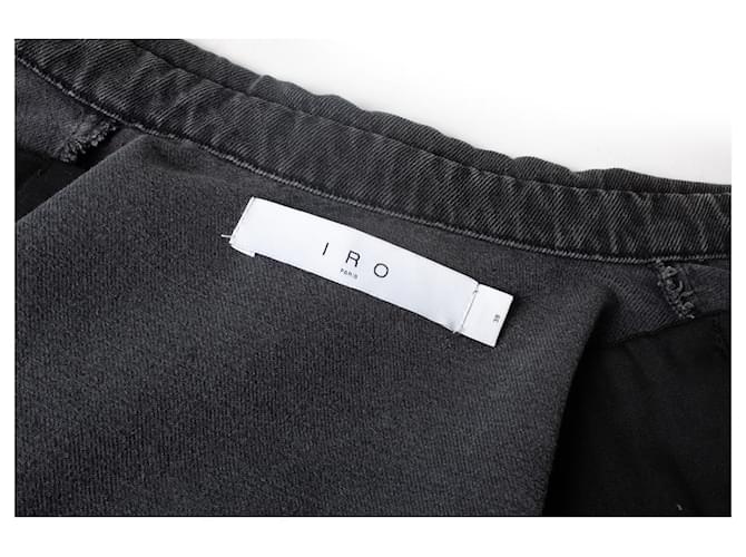 IRO, camicia stonewash pampelo Grigio - vista 7
