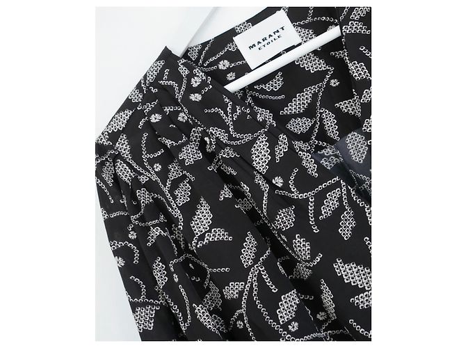 Isabel Marant Etoile Danalia Kleid Schwarz - Ansicht 5