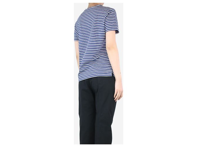 Sofie d'Hoore Camiseta rayas azul - talla UK 10 - vista 2