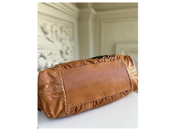 Gucci Hysteria Python Handtasche Caramel Tatto Heart Collection Karamell - Ansicht 9