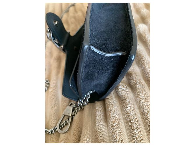 Borsa a tracolla Gucci Dionysus Nera in Camoscio Nero - vista 5