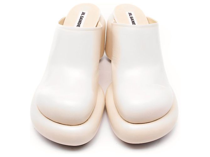 Sandali Jil Sander in pelle beige taglia 39 - vista 2