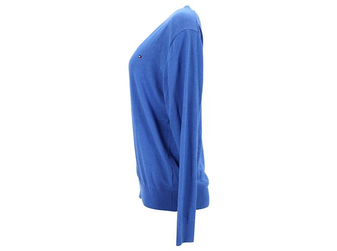 Tommy Hilfiger Herrenpullover aus Seidenmischung mit V-Ausschnitt - Ansicht 2