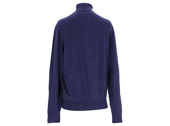 Tommy Hilfiger Gola alta masculina de algodão e seda - vista 3