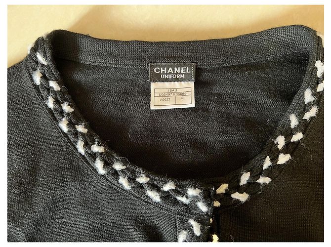 Chanel Pulls, Gilets Noir - vue 5
