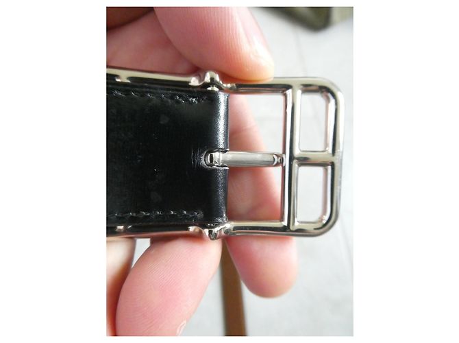 Hermès Cap Cod 110 reversible belt, new condition Light brown - view 4