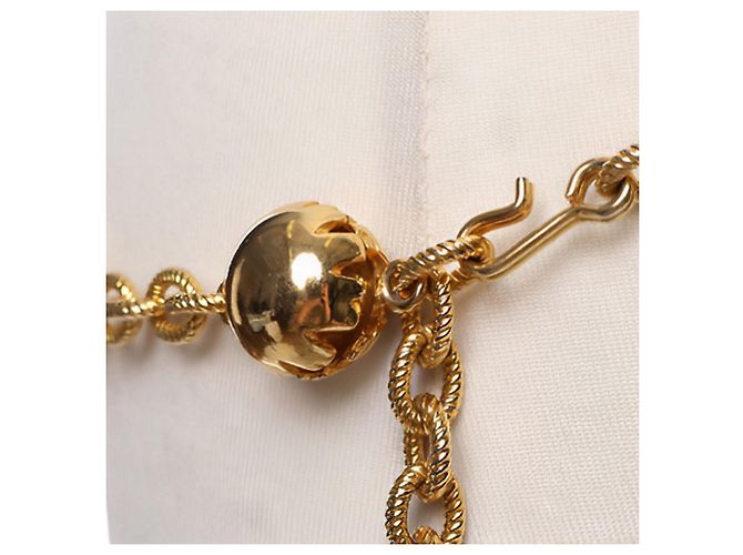Gianni Versace Medusa Greca Kettengürtel Gold Gold hardware - Ansicht 5