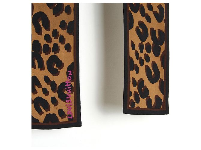 Colletto di seta preziosa Louis Vuitton Multicolore - vista 3