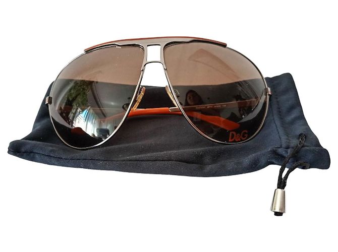 Dolce & Gabbana Oversized aviator sunglasses - view 7