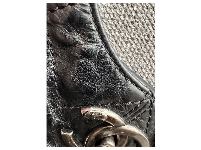 Borsa a mano Chanel Hobo 2013 in pelle nera Nero - vista 6