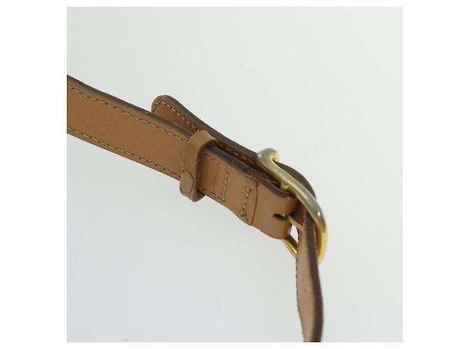 Céline CELINE Borsa a tracolla in tela macadam Beige Auth yk11025 - vista 8