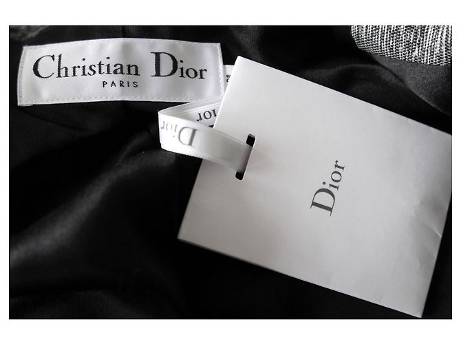 Dior x Raf Simons Resort 2015 Grauer strukturierter Crop-Blazer. - Ansicht 8