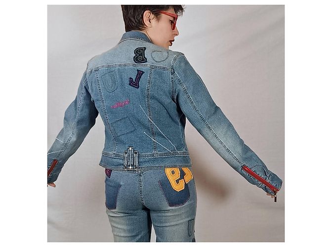 Byblos blu Jeansjacke Streetstyle Blau - Ansicht 5