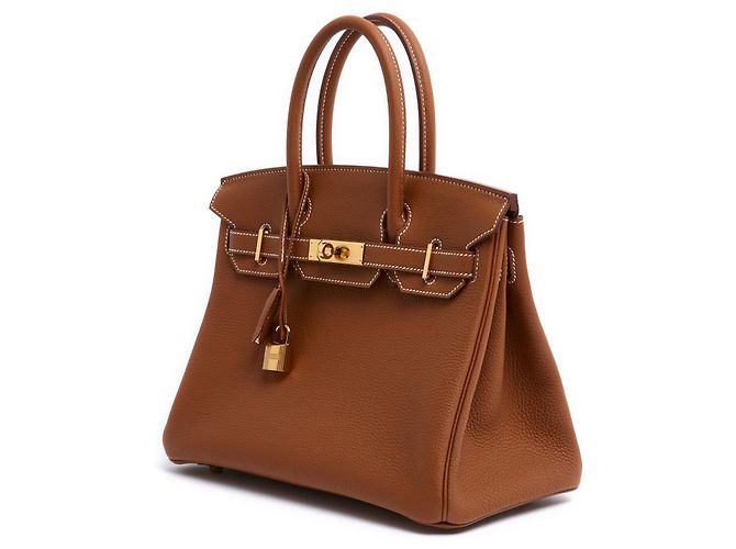 Hermès Birkin 30 Oro Oro 2024 Set Completo Caramello - vista 2