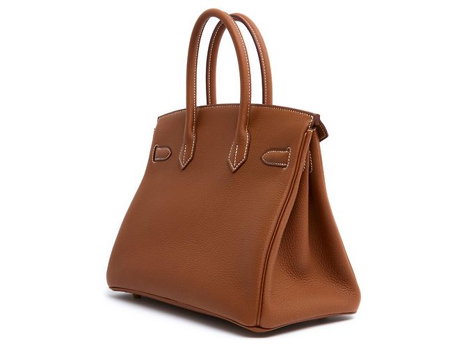 Hermès Birkin 30 Oro Oro 2024 Set Completo Caramello - vista 6
