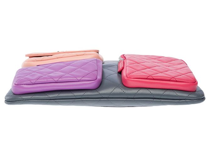 Borsa CHANEL in Pelle Multicolor - 101758 Multicolore - vista 10