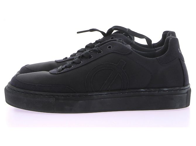 Autre Marque Nicht signiert / Unterschriebene Trainer T.EU 38 Leder Marineblau - Ansicht 2