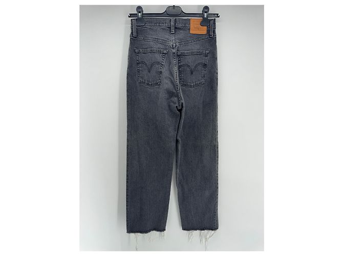 Pantalones Levi's T.US 26 Algodón Gris - vista 3