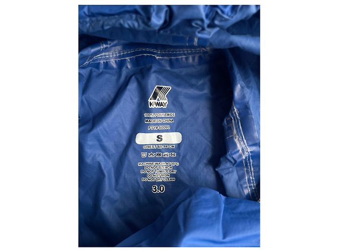 K-Way Mäntel T.International S Polyester Blau - Ansicht 4