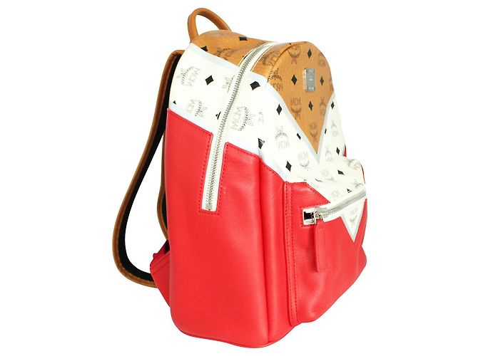 MCM Three Color Backpack Multiple colors - view 2