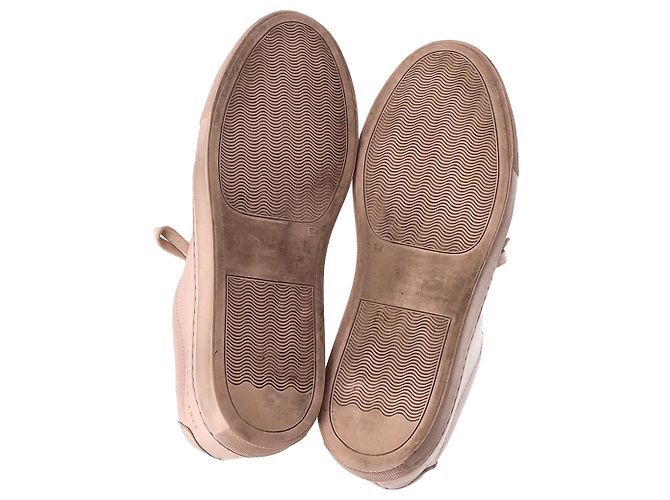 Autre Marque Zapatillas bajas Original Achilles de cuero rosa de Common Projects - vista 5