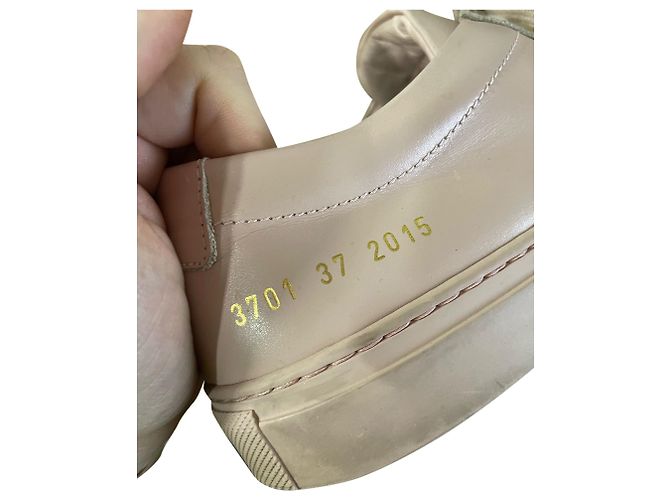 Autre Marque Zapatillas bajas Original Achilles de cuero rosa de Common Projects - vista 7