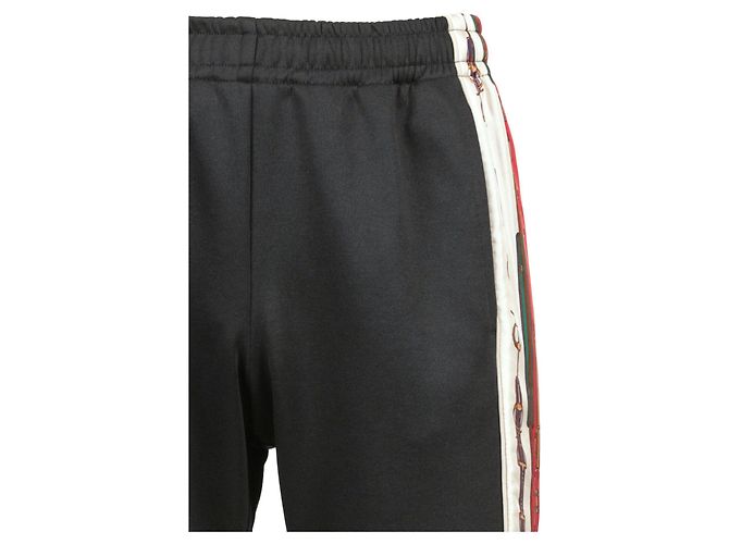 Joggers Con Riga Gucci Nero - vista 3