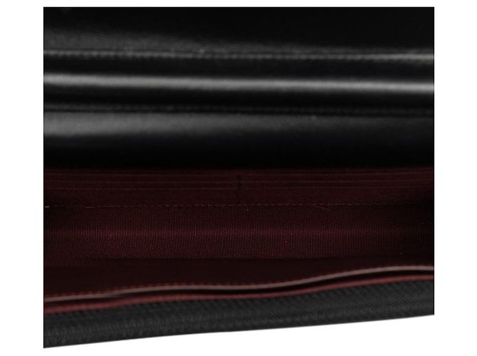 Chanel Bolsa de couro acolchoado CC com aba única - vista 5