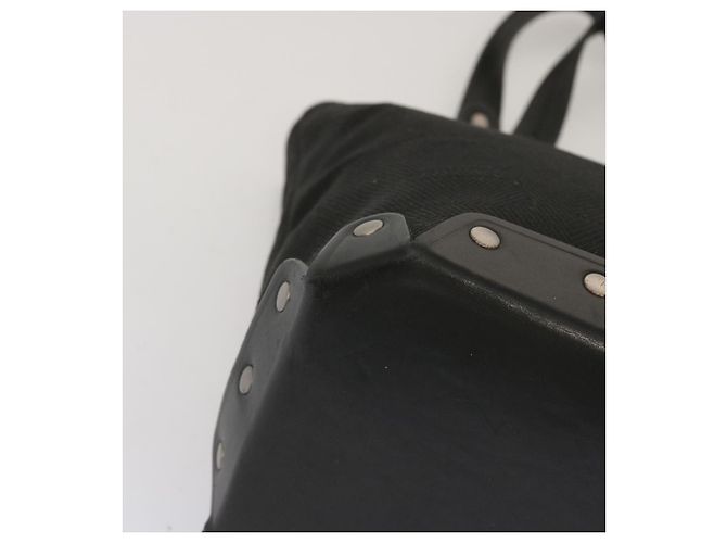 BALLY Borsa a mano Tela Nera Auth hk1147 Nero - vista 15