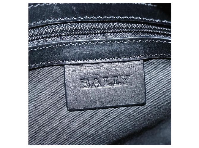 BALLY Borsa a mano Tela Nera Auth hk1147 Nero - vista 17