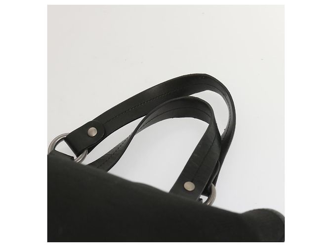 BALLY Borsa a mano Tela Nera Auth hk1147 Nero - vista 8